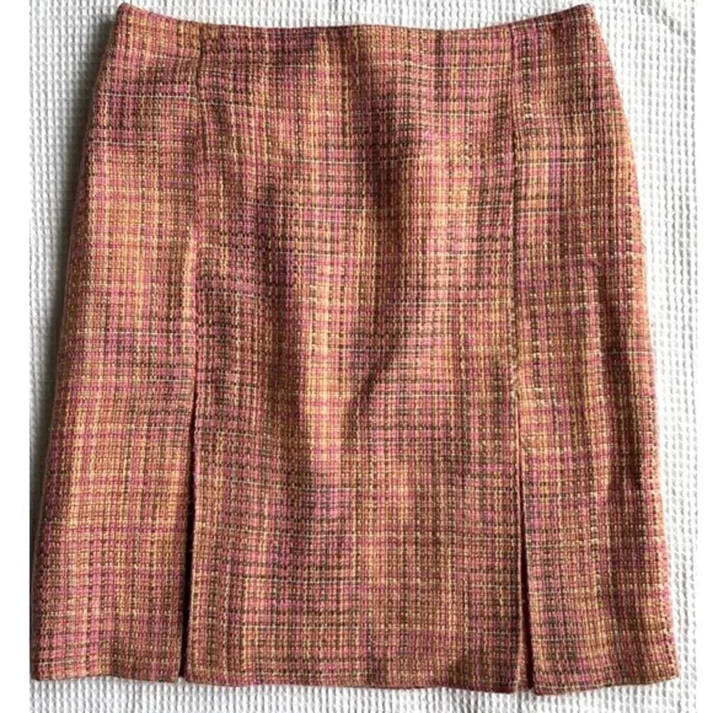 Georgiou Studio Pink Plaid 90’s Mini Skirt sz 8
